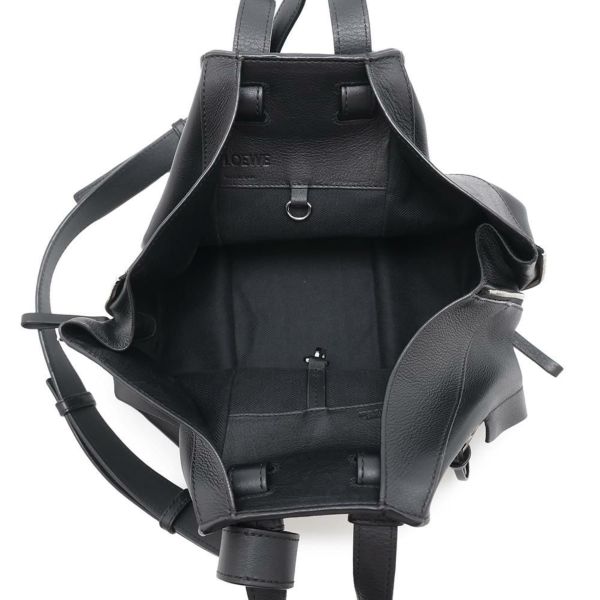 ロエベ ハンドバッグ ハンモック スモール レザー 387.30.S35 LOEWE 2way 黒