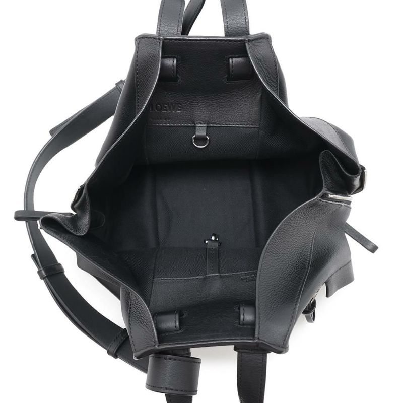 ロエベ ハンドバッグ ハンモック スモール レザー 387.30.S35 LOEWE 2way 黒
