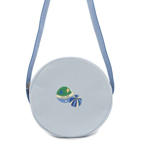 エルメス ショルダーバッグ サーカス ミヨゾティス/シルバー金具 キャンバス HERMES バッグ キッズ