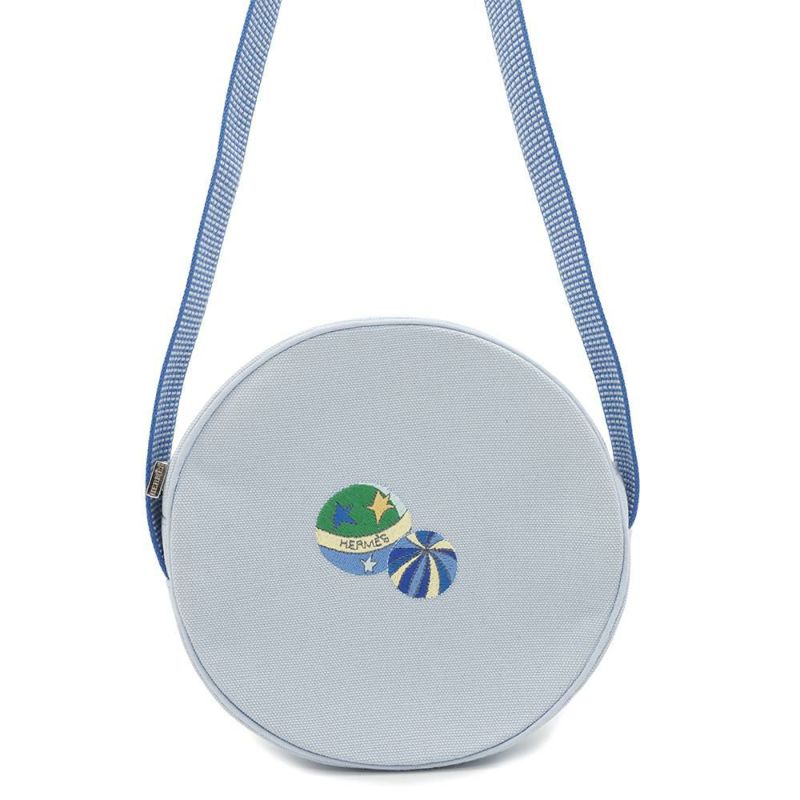 エルメス ショルダーバッグ サーカス ミヨゾティス/シルバー金具 キャンバス HERMES バッグ キッズ