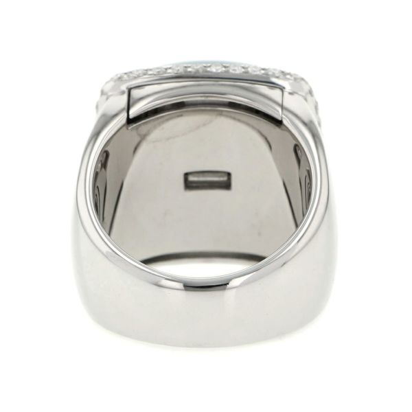 フレッド リング パン ドゥ スークル ラージ ブルーロンドントパーズ 18.5ct/ダイヤ 0.65ct/アメシスト/シトリン/シェル K18WG サイズ50