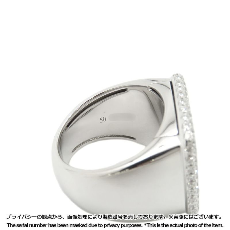 フレッド リング パン ドゥ スークル ラージ ブルーロンドントパーズ 18.5ct/ダイヤ 0.65ct/アメシスト/シトリン/シェル K18WG サイズ50