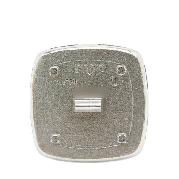 フレッド リング パン ドゥ スークル ラージ ブルーロンドントパーズ 18.5ct/ダイヤ 0.65ct/アメシスト/シトリン/シェル K18WG サイズ50