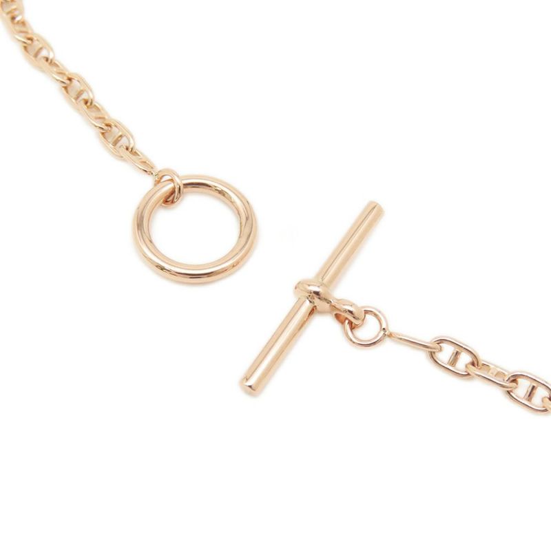 エルメス ブレスレット シェーヌダンクル ニューファランドールTPM K18PGピンクゴールド サイズSH HERMES ジュエリー