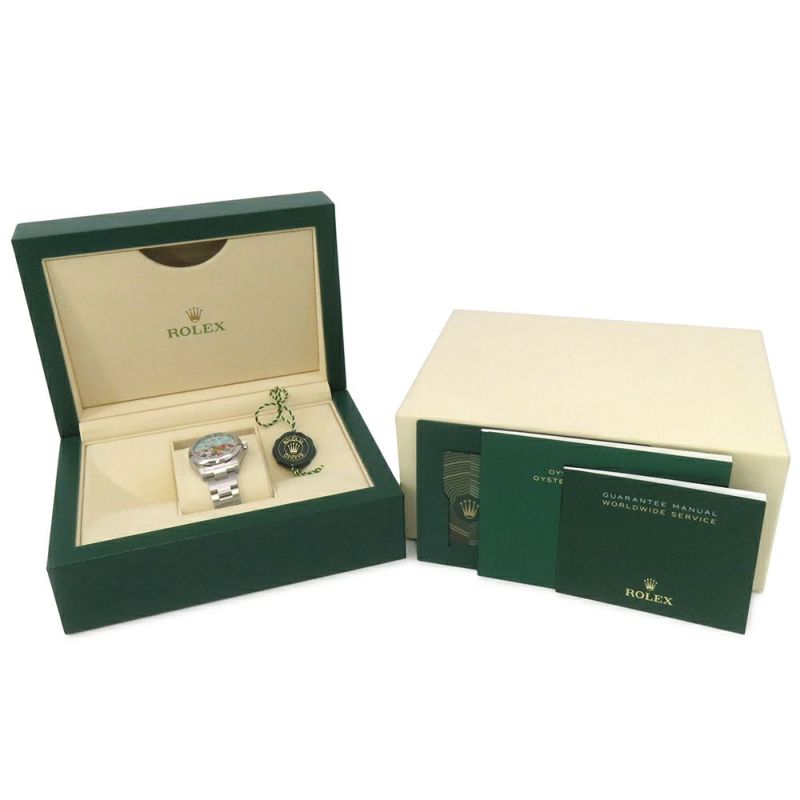 ロレックス オイスターパーペチュアル31 277200 ROLEX レディース ターコイズブルー文字盤 セレブレーション