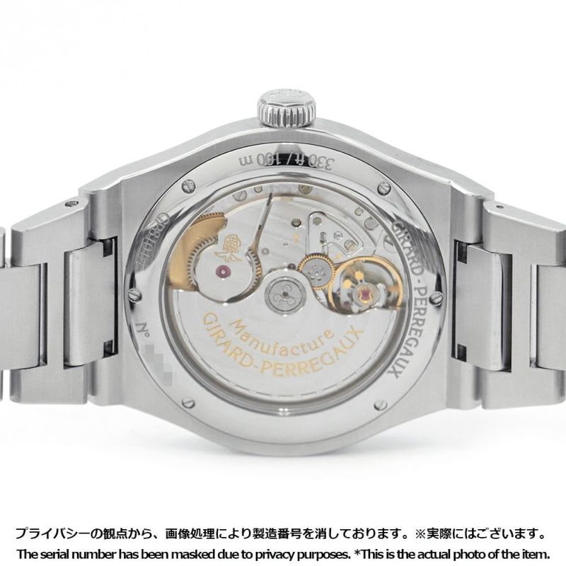 ジラールペルゴ ロレアート 81010-11-3153-1CM GIRARD-PERREGAUX 腕時計 グリーン文字盤