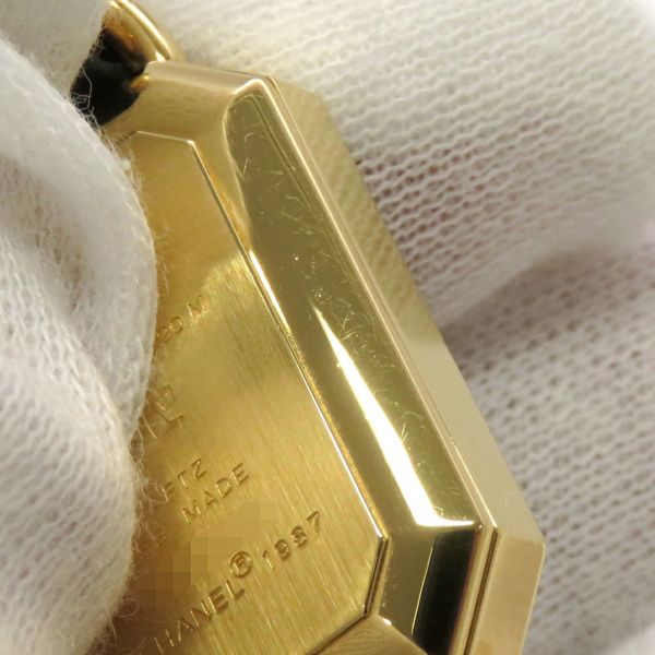 シャネル プルミエール M H0001 CHANEL 腕時計 クォーツ レディース 黒文字盤