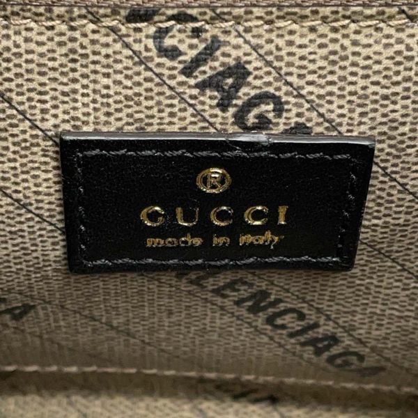 グッチ ハンドバッグ バレンシアガコラボ アワーグラス ハッカープロジェクト スモール PVC 681697 GUCCI 2wayショルダー