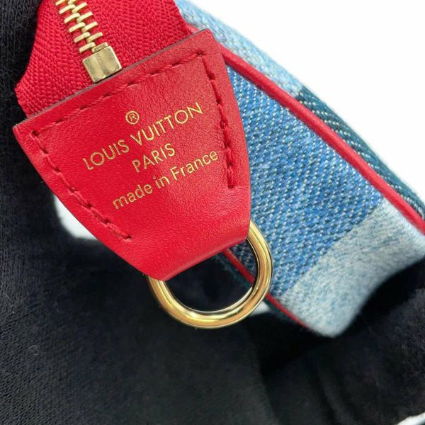 ルイヴィトン ポーチ モノグラム・デニム マイクロ・ポシェット・アクセソワール M68760 LOUIS VUITTON 小物入れ 小銭入れ