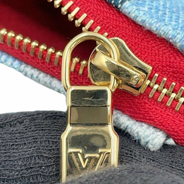 ルイヴィトン ポーチ モノグラム・デニム マイクロ・ポシェット・アクセソワール M68760 LOUIS VUITTON 小物入れ 小銭入れ