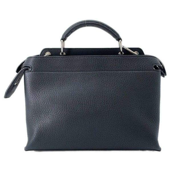 フェンディ ハンドバッグ ピーカブー ミニ エッセンシャル レザー 7VA506 FENDI 2wayショルダー 黒