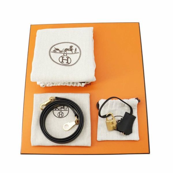 エルメス ハンドバッグ ケリー25 外縫い ブラック/ゴールド金具 エプソン W刻印 HERMES Kelly 2wayバッグ