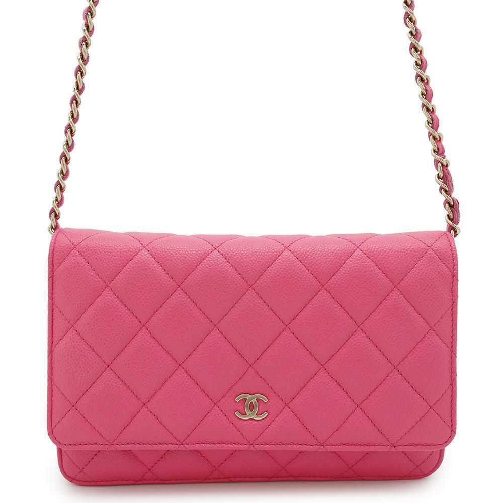 シャネル チェーンウォレット クラシック マトラッセ ココマーク キャビアスキン AP0250 CHANEL 財布