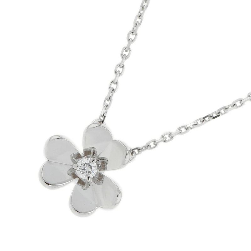 ヴァンクリーフ&アーペル ネックレス フリヴォル ペンダント ミニ ダイヤモンド 1P K18WGホワイトゴールド VCARP0J400