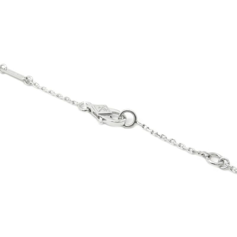 ヴァンクリ ネックレス スウィート アルハンブラ ペンダント ダイヤモンド 12P K18WGホワイトゴールド VCARO85900