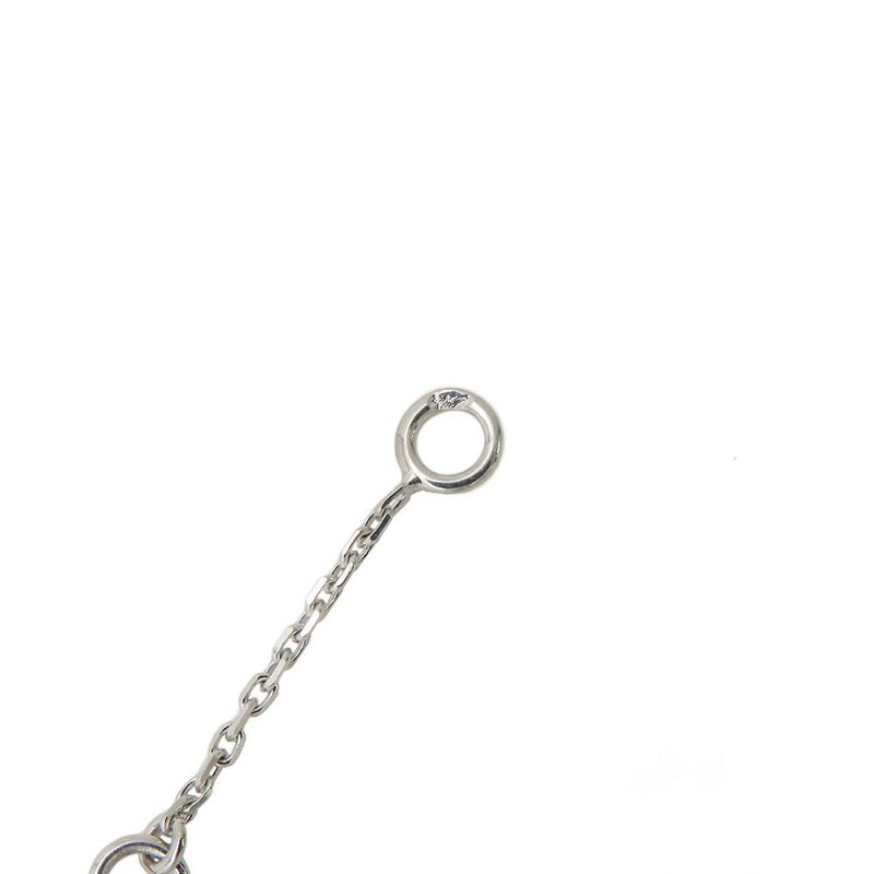 ヴァンクリ ネックレス スウィート アルハンブラ ペンダント ダイヤモンド 12P K18WGホワイトゴールド VCARO85900