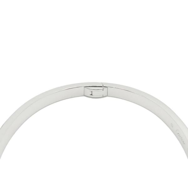 カルティエ ブレスレット ラブブレスSM ダイヤ 6P 計0.15ct K18WGホワイトゴールド サイズ16 B6047716 LOVEブレスレット バングル