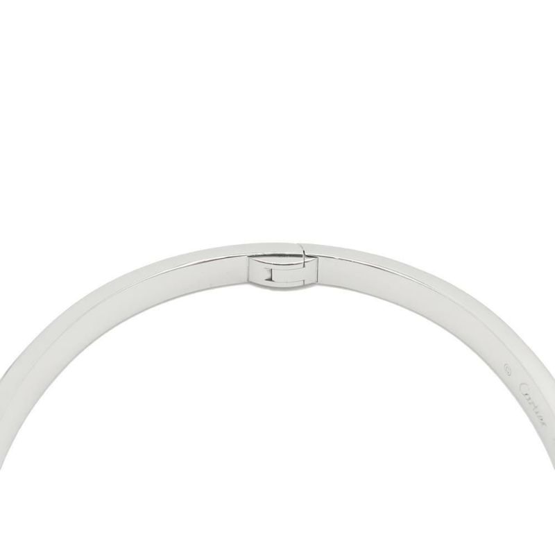 カルティエ ブレスレット ラブブレスSM ダイヤ 6P 計0.15ct K18WGホワイトゴールド サイズ16 B6047716 LOVEブレスレット バングル