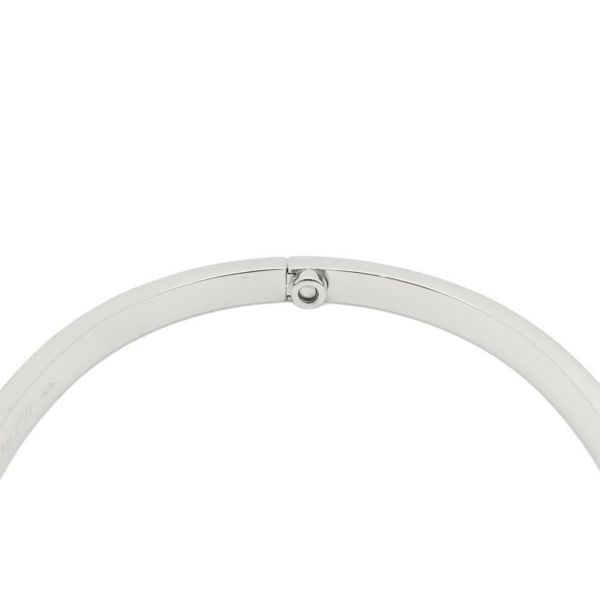 カルティエ ブレスレット ラブブレスSM ダイヤ 6P 計0.15ct K18WGホワイトゴールド サイズ16 B6047716 LOVEブレスレット バングル