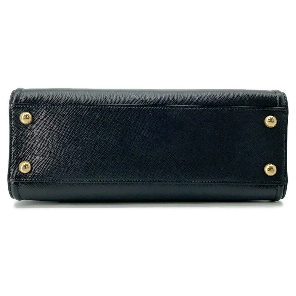 プラダ トートバッグ サフィアーノレザー 1BA227 PRADA 2wayショルダーバッグ 黒