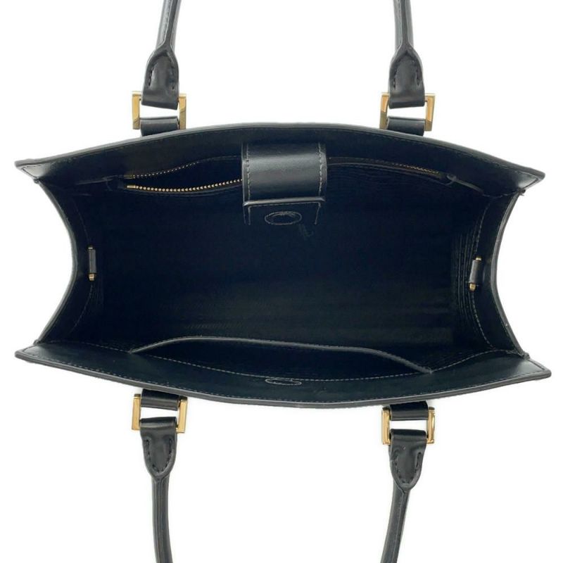 プラダ トートバッグ サフィアーノレザー 1BA227 PRADA 2wayショルダーバッグ 黒