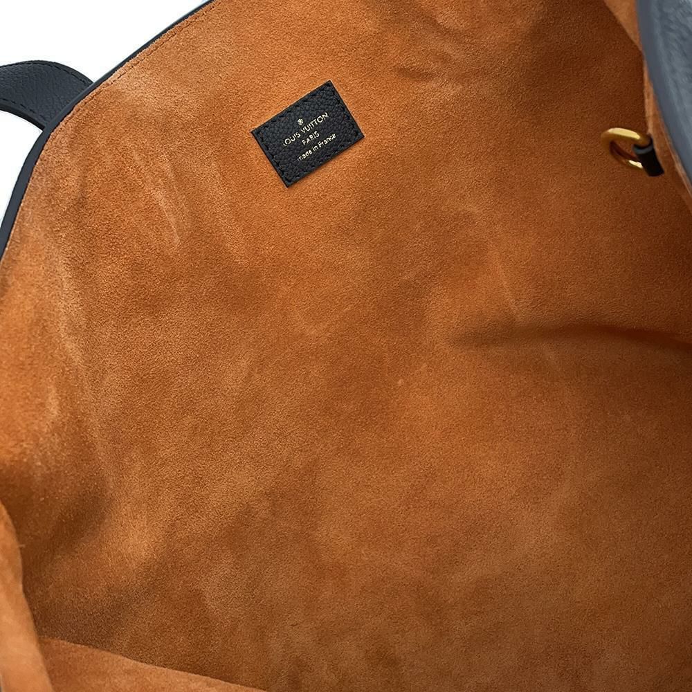 ルイヴィトン トートバッグ ロウキー・カバMM グレインカーフレザー M25341 LOUIS VUITTON ブラック 黒