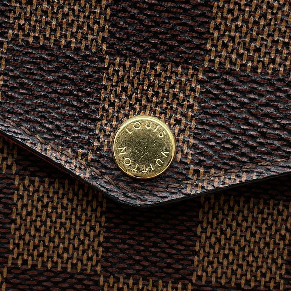 ルイヴィトン チェーンウォレット ダミエ・エベヌ ポシェット・フェリシー N40492 LOUIS VUITTON
