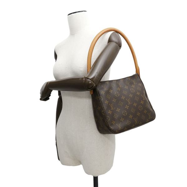 ルイヴィトン ショルダーバッグ モノグラム ルーピングMM M51146 LOUIS VUITTON ヴィトン バッグ ワンショルダー
