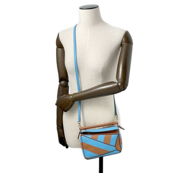 ロエベ ハンドバッグ パズルバッグ ミニ レザー 331.31.S21 LOEWE 2way