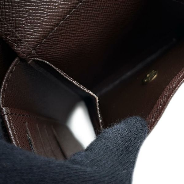 ルイヴィトン 二つ折り財布 ダミエ・エベヌ ポルトフォイユ・マルコ N61675 LOUIS VUITTON ヴィトン 財布