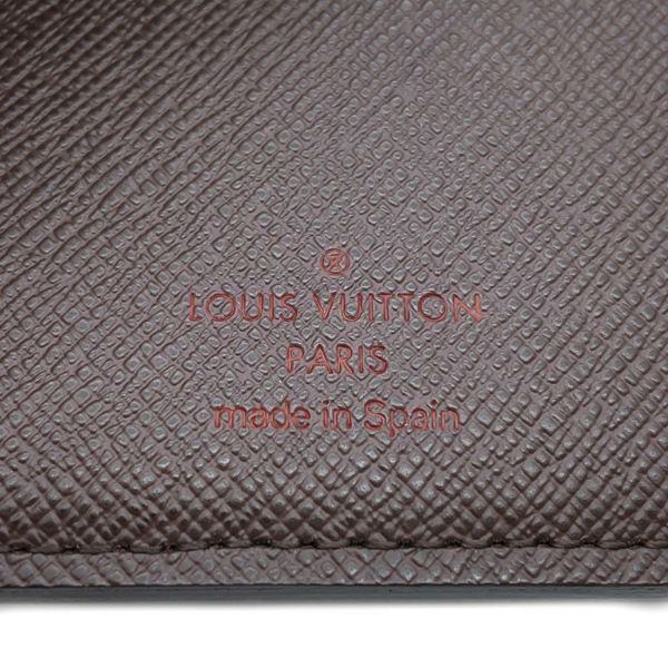 ルイヴィトン 二つ折り財布 ダミエ・エベヌ ポルトフォイユ・マルコ N61675 LOUIS VUITTON ヴィトン 財布
