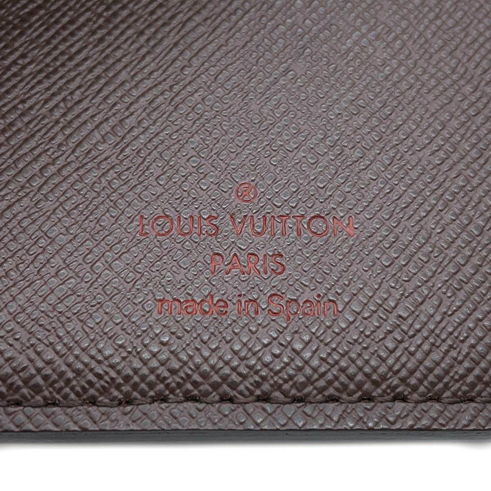 ルイヴィトン 二つ折り財布 ダミエ・エベヌ ポルトフォイユ・マルコ N61675 LOUIS VUITTON ヴィトン 財布