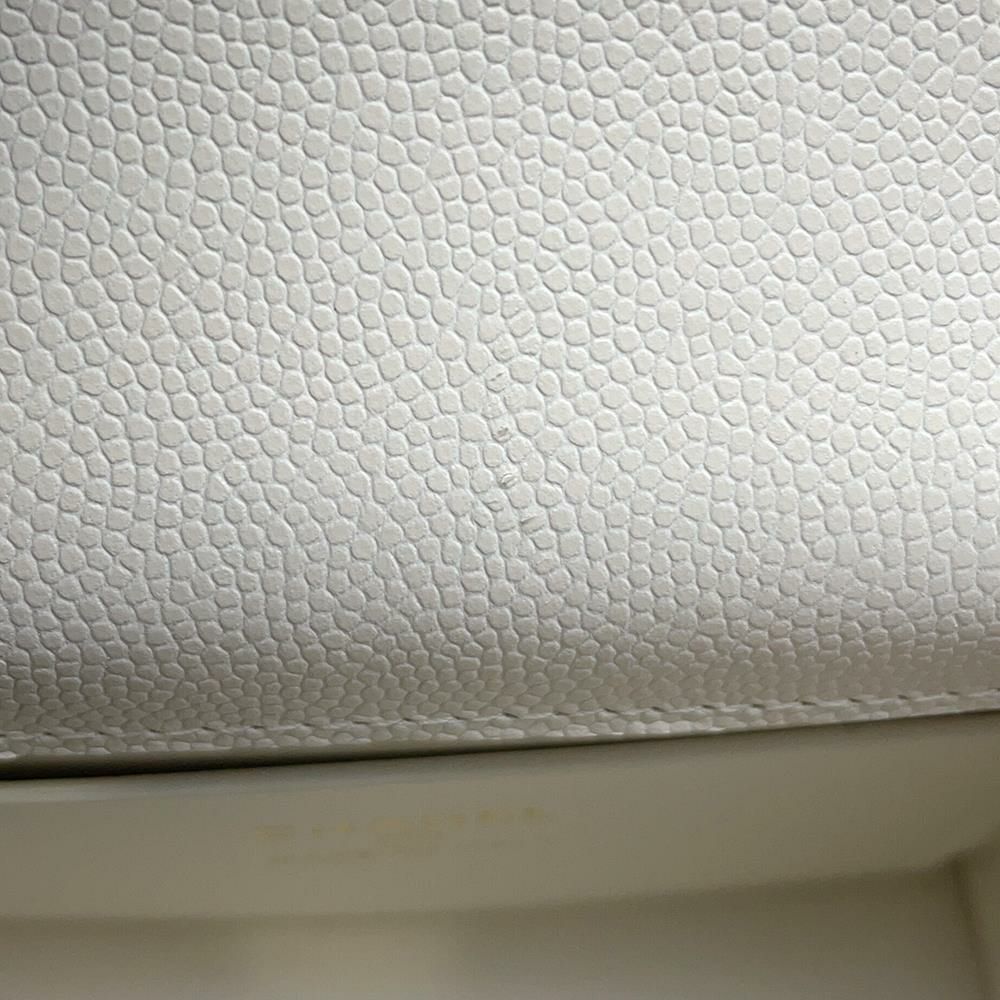 シャネル ハンドバッグ ココハンドル マトラッセ マイクロ キャビアスキン AP4245 CHANEL 2wayチェーンショルダーバッグ 白