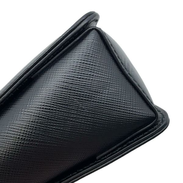 フェラガモ ショルダーバッグ ヴァラ レザー Ferragamo 2wayハンドバッグ 黒