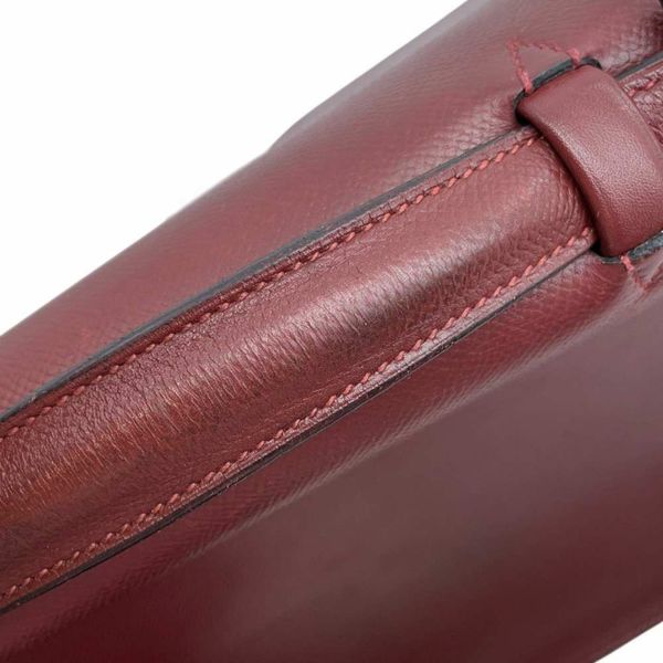 エルメス ビジネスバッグ サックアデペッシュ38 ルージュアッシュ/ゴールド金具 クシュベル □E刻印 メンズ