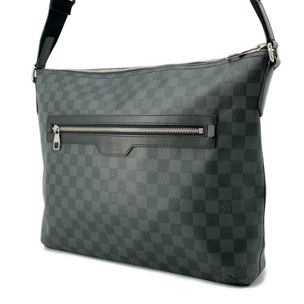 ルイヴィトン ショルダーバッグ ダミエ・グラフィット ミックMM N41106 LOUIS VUITTON 黒 ブラック