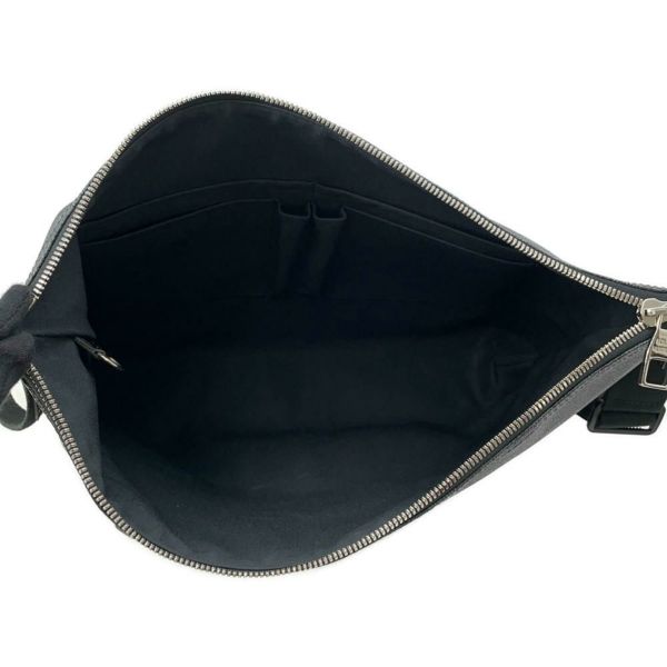 ルイヴィトン ショルダーバッグ ダミエ・グラフィット ミックMM N41106 LOUIS VUITTON 黒 ブラック