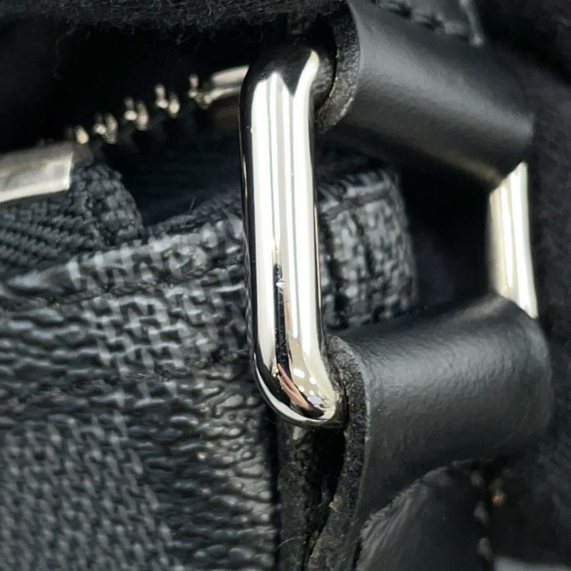 ルイヴィトン ショルダーバッグ ダミエ・グラフィット ミックMM N41106 LOUIS VUITTON 黒 ブラック