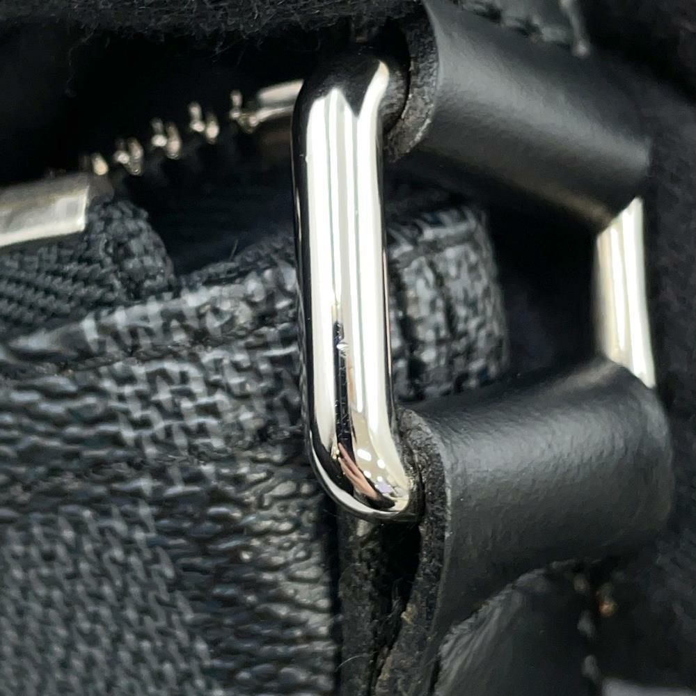 ルイヴィトン ショルダーバッグ ダミエ・グラフィット ミックMM N41106 LOUIS VUITTON 黒 ブラック