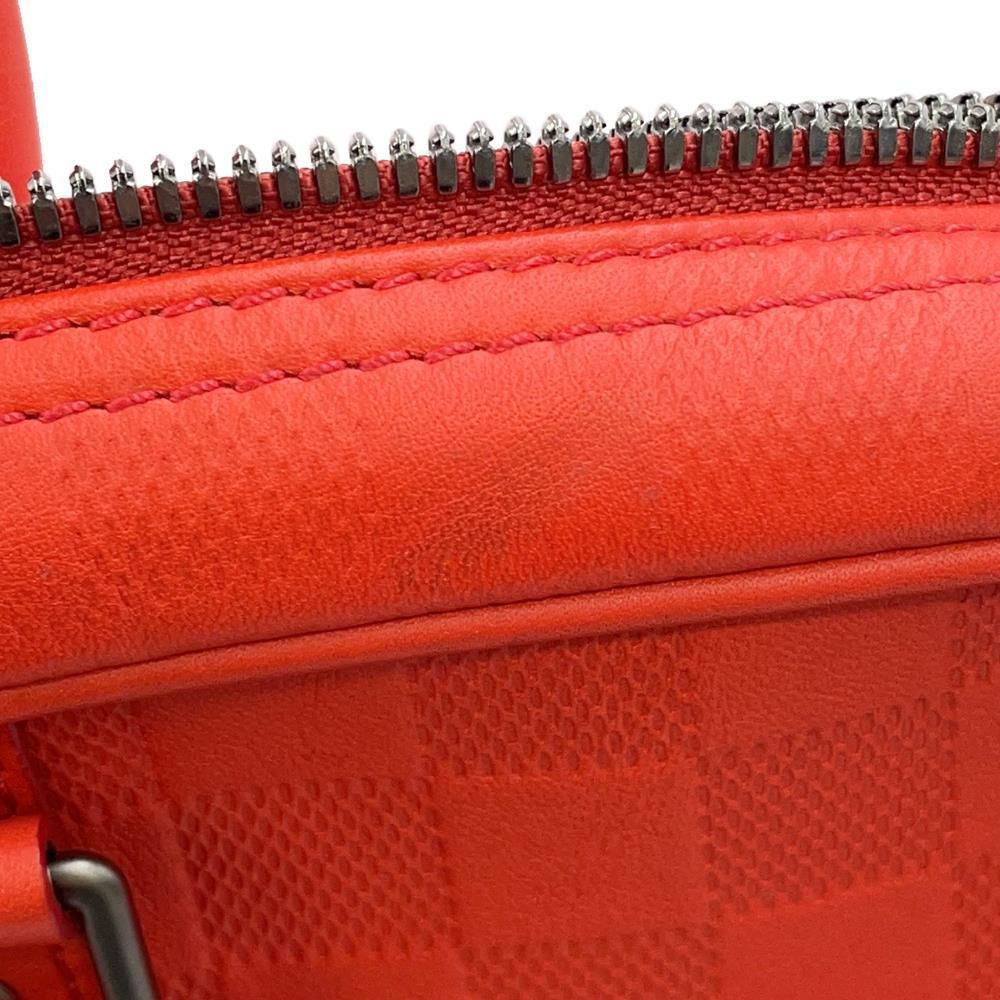 ルイヴィトン ビジネスバッグ ダミエ・アンフィニ ポルトドキュマン・ヴォワヤージュ PDV N41143 LOUIS VUITTON レッド