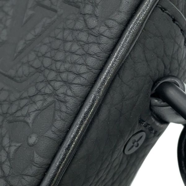 ルイヴィトン セカンドバッグ モノグラム・トリヨン ポシェット・ヴォルガ M55703 LOUIS VUITTON 黒 ブラック