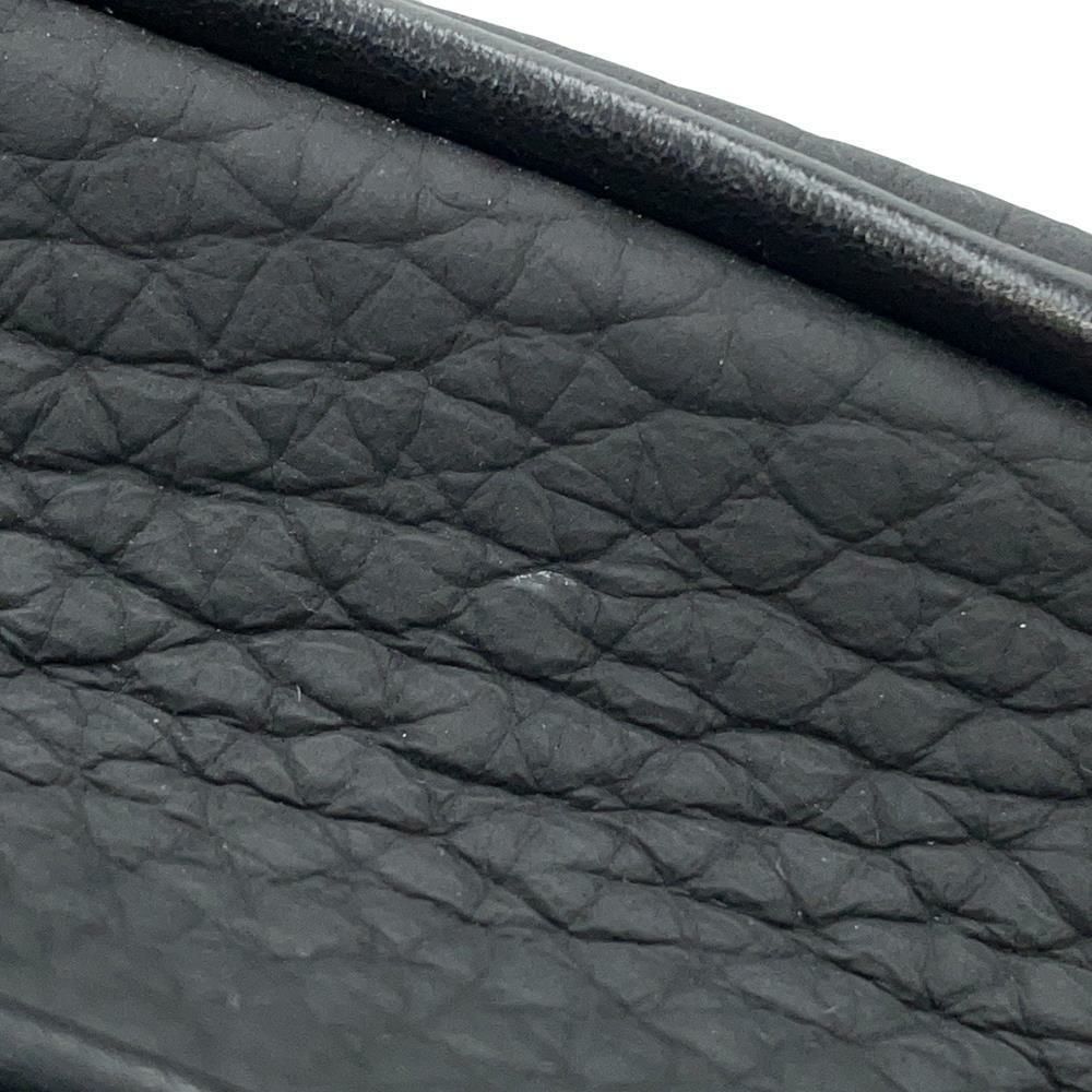 ルイヴィトン セカンドバッグ モノグラム・トリヨン ポシェット・ヴォルガ M55703 LOUIS VUITTON 黒 ブラック