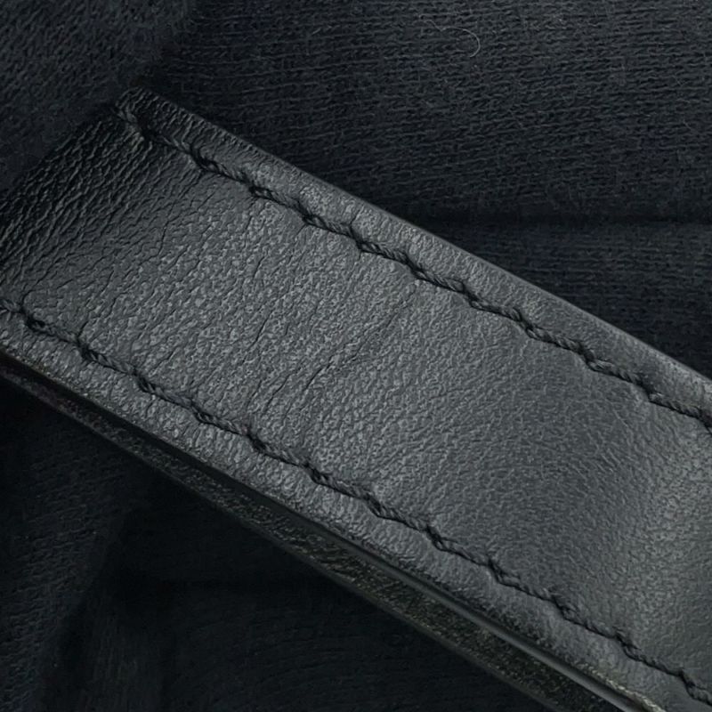 ルイヴィトン セカンドバッグ モノグラム・トリヨン ポシェット・ヴォルガ M55703 LOUIS VUITTON 黒 ブラック