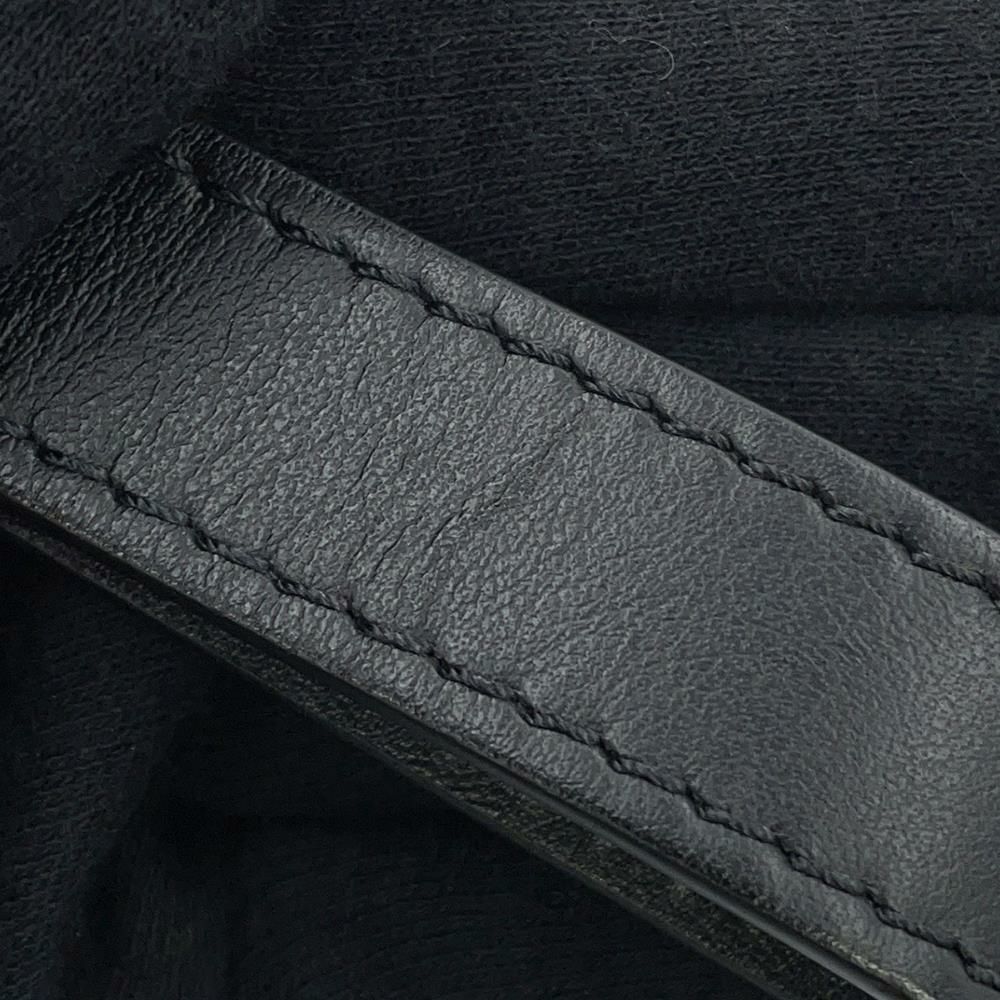 ルイヴィトン セカンドバッグ モノグラム・トリヨン ポシェット・ヴォルガ M55703 LOUIS VUITTON 黒 ブラック