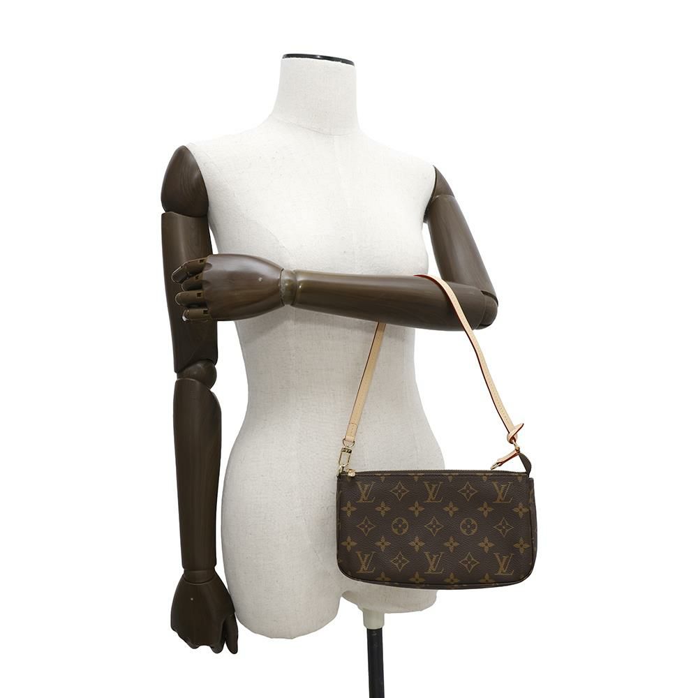 ルイヴィトン ハンドバッグ モノグラム ポシェット・アクセソワール M82766 LOUIS VUITTON 2wayチェーンショルダーバッグ