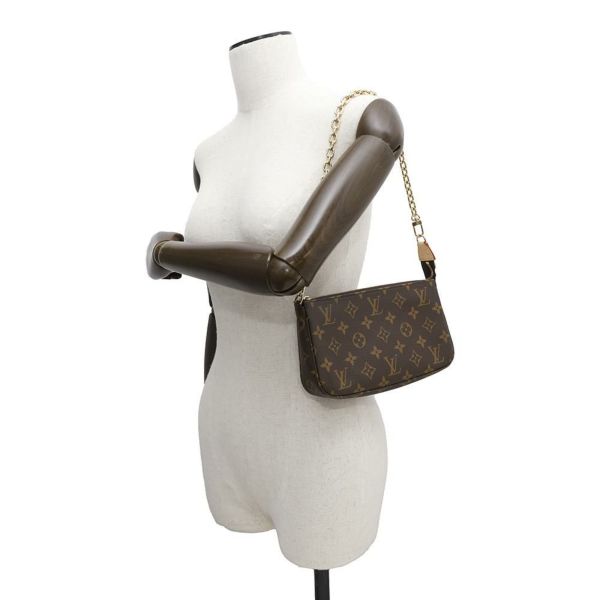 ルイヴィトン ハンドバッグ モノグラム ポシェット・アクセソワール M82766 LOUIS VUITTON 2wayチェーンショルダーバッグ