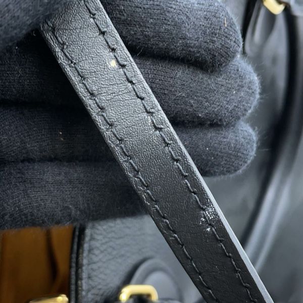 ルイヴィトン トートバッグ モノグラム・アンプラント オンザゴーGM M44925 LOUIS VUITTON 2wayショルダー 黒 ブラック