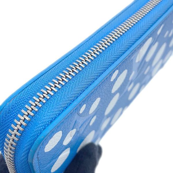 ルイヴィトン 長財布 モノグラム・アンプラント インフィニティ ドット LV × YK ジッピー・ウォレット M81954 草間彌生