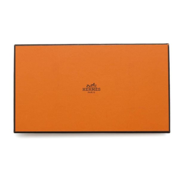 エルメス 長財布 アザップロング シルクイン ナタ/シルバー金具 エプソン Z刻印 HERMES 財布