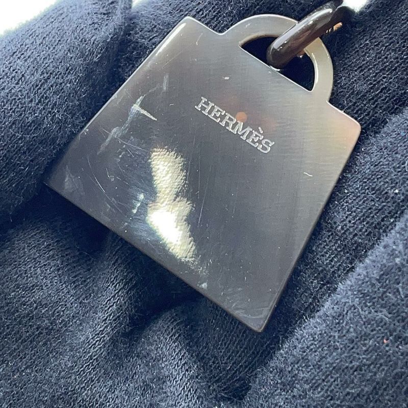エルメス ネックレス アミュレット フュージョン ケリーGM バッファローホーン HERMES アクセサリー
